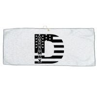 Duramax American Flag Large Microfiber Waffle Golf Towel