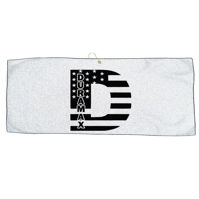 Duramax American Flag Large Microfiber Waffle Golf Towel