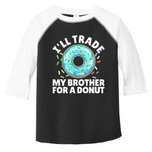 Donut Art For Boy Girl Brother Doughnut Lover Donuts Toddler Fine Jersey T-Shirt