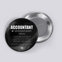 Definition Accountant Funny CPA Gift Taxation Audit Taxes Button