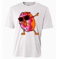 Donut Art For Women Dabbing Doughnut Donut Lover Cooling Performance Crew T-Shirt