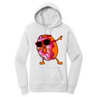 Donut Art For Women Dabbing Doughnut Donut Lover Women's Pullover Hoodie