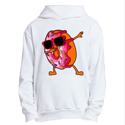 Donut Art For Women Dabbing Doughnut Donut Lover Urban Pullover Hoodie