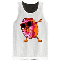 Donut Art For Women Dabbing Doughnut Donut Lover Mesh Reversible Basketball Jersey Tank