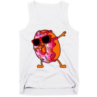 Donut Art For Women Dabbing Doughnut Donut Lover Tank Top