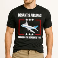 DeSantis Airlines Funny Political Meme DeSantis Airlines Cooling Performance Crew T-Shirt