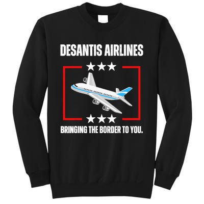 DeSantis Airlines Funny Political Meme DeSantis Airlines Sweatshirt