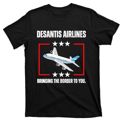 DeSantis Airlines Funny Political Meme DeSantis Airlines T-Shirt