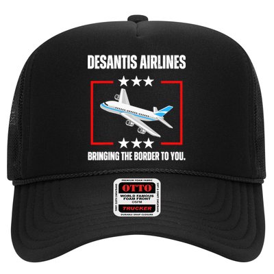 DeSantis Airlines Funny Political Meme DeSantis Airlines Trucker Hat
