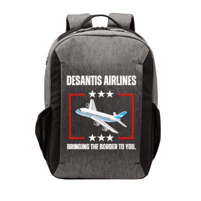 DeSantis Airlines Funny Political Meme DeSantis Airlines Vector Backpack