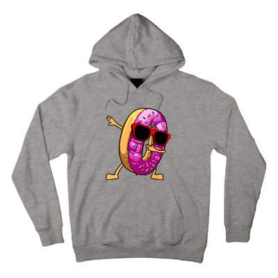 Donut Art For Women Dabbing Doughnut Donut Lover Tall Hoodie