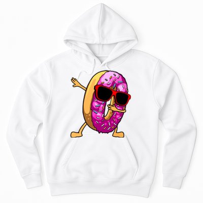 Donut Art For Women Dabbing Doughnut Donut Lover Hoodie