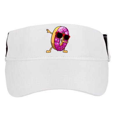 Donut Art For Women Dabbing Doughnut Donut Lover Adult Drive Performance Visor