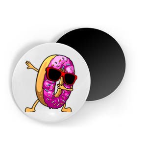 Donut Art For Women Dabbing Doughnut Donut Lover Magnet