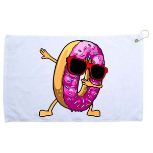 Donut Art For Women Dabbing Doughnut Donut Lover Grommeted Golf Towel