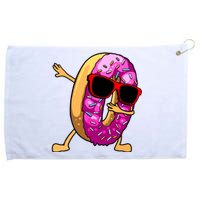 Donut Art For Women Dabbing Doughnut Donut Lover Grommeted Golf Towel