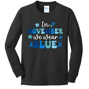 Diabetes Awareness Funny Diabetes Warrior Kids Long Sleeve Shirt