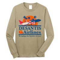 DeSantis Airlines Funny Political Meme Ron DeSantis Governor Long Sleeve Shirt