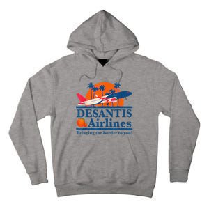 DeSantis Airlines Funny Political Meme Ron DeSantis Governor Tall Hoodie