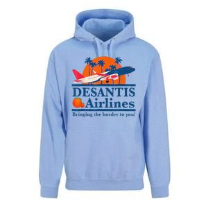 DeSantis Airlines Funny Political Meme Ron DeSantis Governor Unisex Surf Hoodie