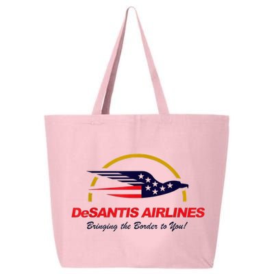 DeSantis Airlines Funny Political Meme DeSantis Airlines Ron DeSantis 25L Jumbo Tote