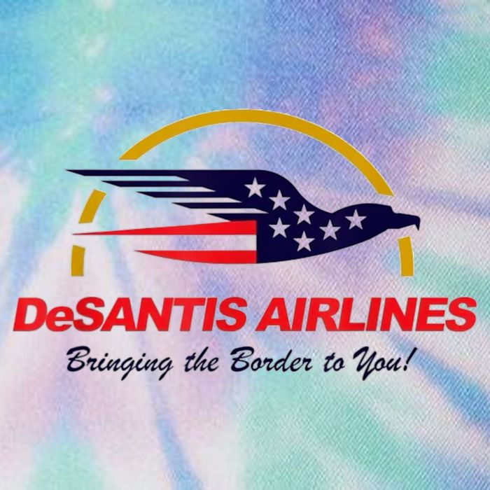 DeSantis Airlines Funny Political Meme DeSantis Airlines Ron DeSantis Legacy Tie Dye Trucker Hat