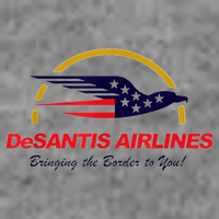 DeSantis Airlines Funny Political Meme DeSantis Airlines Ron DeSantis Sustainable Beanie