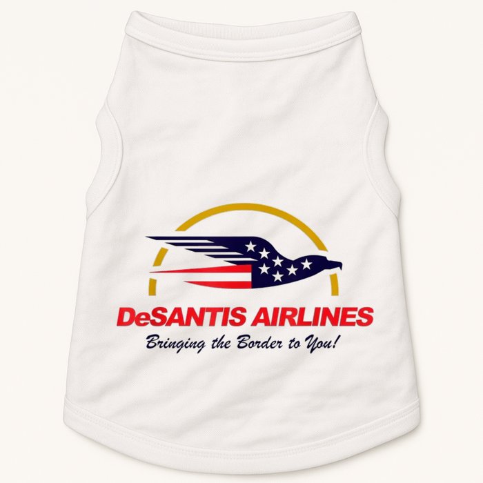 DeSantis Airlines Funny Political Meme DeSantis Airlines Ron DeSantis Doggie Tank