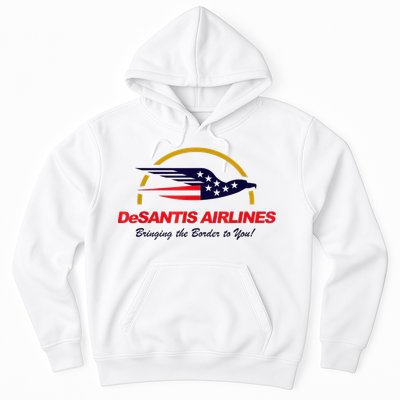 DeSantis Airlines Funny Political Meme DeSantis Airlines Ron DeSantis Hoodie