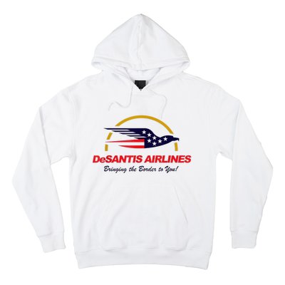 DeSantis Airlines Funny Political Meme DeSantis Airlines Ron DeSantis Hoodie