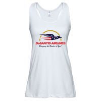 DeSantis Airlines Funny Political Meme DeSantis Airlines Ron DeSantis Ladies Essential Flowy Tank