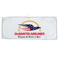 DeSantis Airlines Funny Political Meme DeSantis Airlines Ron DeSantis Large Microfiber Waffle Golf Towel