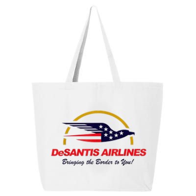 DeSantis Airlines Funny Political Meme DeSantis Airlines Ron DeSantis 25L Jumbo Tote