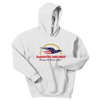 DeSantis Airlines Funny Political Meme DeSantis Airlines Ron DeSantis Kids Hoodie