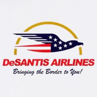 DeSantis Airlines Funny Political Meme DeSantis Airlines Ron DeSantis Wool Snapback Cap