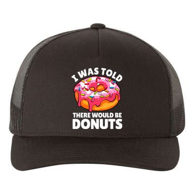 Donut Art For Women Doughnut Novelty Lover Donut Yupoong Adult 5-Panel Trucker Hat