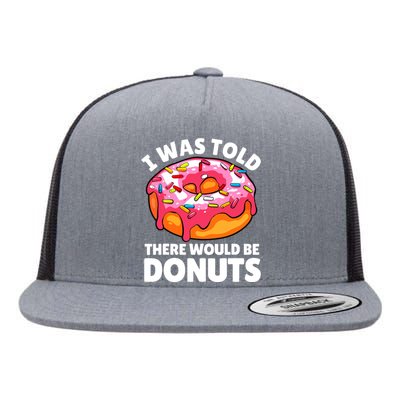 Donut Art For Women Doughnut Novelty Lover Donut Flat Bill Trucker Hat