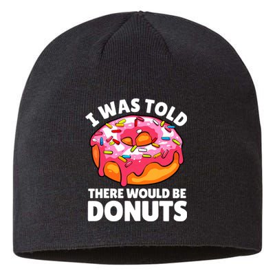 Donut Art For Women Doughnut Novelty Lover Donut Sustainable Beanie