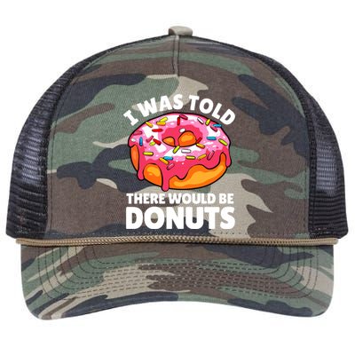 Donut Art For Women Doughnut Novelty Lover Donut Retro Rope Trucker Hat Cap