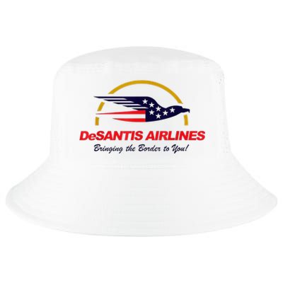 DeSantis Airlines Funny Political Meme Ron DeSantis Cool Comfort Performance Bucket Hat