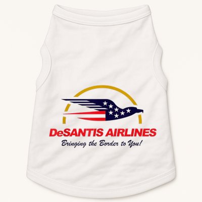 DeSantis Airlines Funny Political Meme Ron DeSantis Doggie Tank