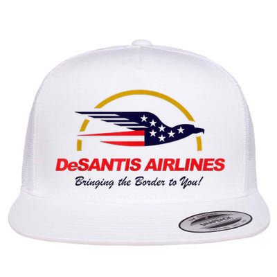 DeSantis Airlines Funny Political Meme Ron DeSantis Flatbill Hat