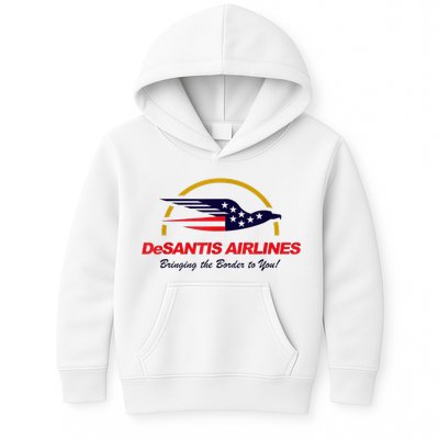 DeSantis Airlines Funny Political Meme Ron DeSantis Kids Hoodie