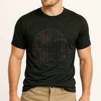 Dynamic American Football Helmet Cooling Performance Crew T-Shirt