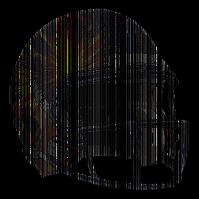 Dynamic American Football Helmet Backpack