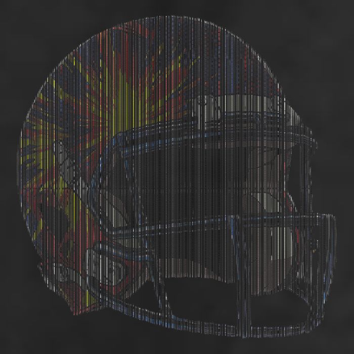 Dynamic American Football Helmet Beanie