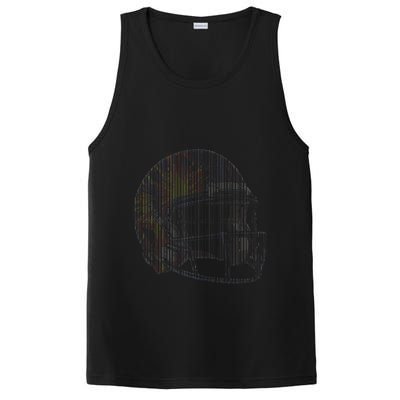 Dynamic American Football Helmet PosiCharge Competitor Tank