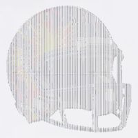 Dynamic American Football Helmet Garment-Dyed Sweatshirt