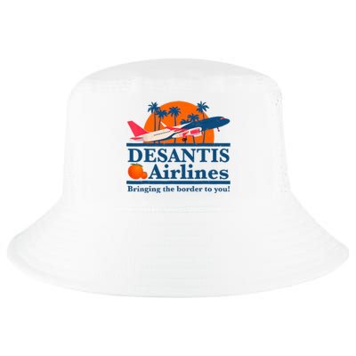 Desantis Airlines Funny Political Meme Ron Desantis Governor Cool Comfort Performance Bucket Hat