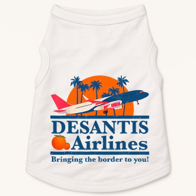 Desantis Airlines Funny Political Meme Ron Desantis Governor Doggie Tank